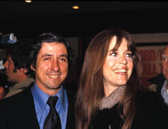 Tom Hayden et Jane Fonda dans les années 1970: le couple est resté marié 17 ans