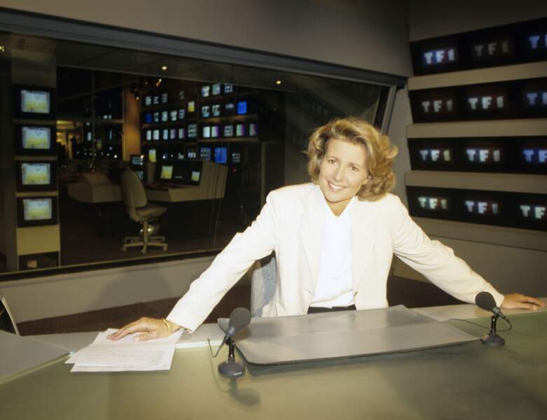 1991 : Claire Chazal rejoint TF1 à l'âge de 35 ans