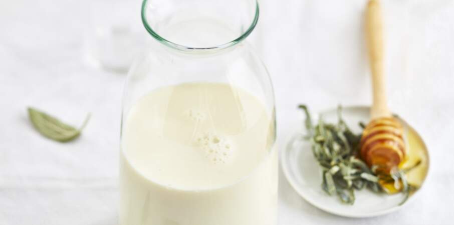 Sagittaire : lait à la sauge
