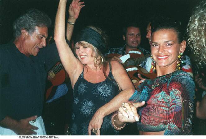 Brigitte Bardot à Saint-Tropez en 1997