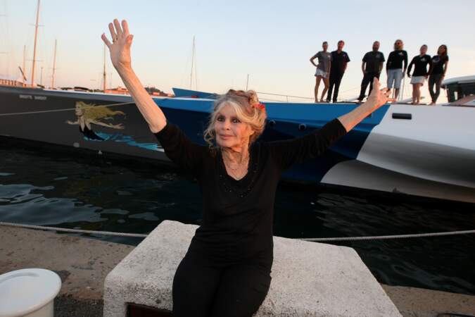 Brigitte Bardot en 2014, elle a 80 ans