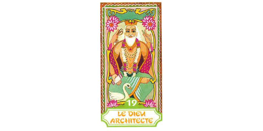 Tarot indien : le dieu architecte