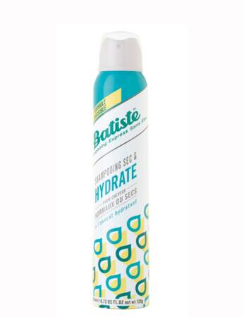 Le shampooing sec hydratant Batiste