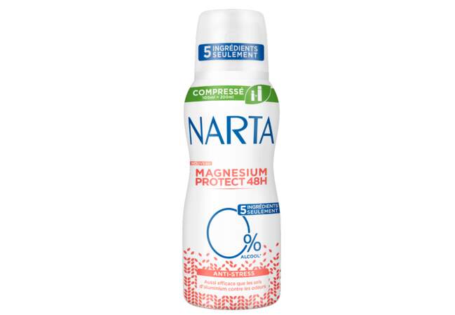 Le déodorant magnesium protect anti-stress Narta 