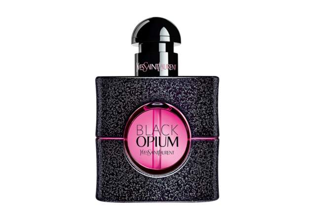 Saint-Valentin : le parfum Black Opium   édition Néon Yves Saint Laurent 