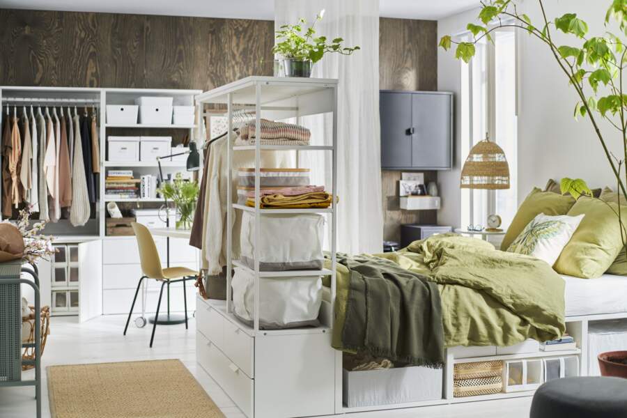 Chambre et dressing IKEA