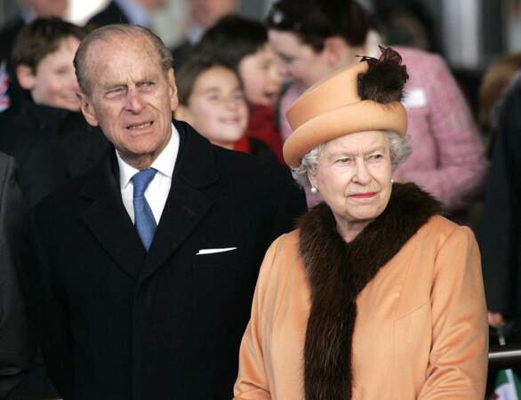 2006 : le Prince Philip a 85 ans et apparait au côté de sa femme la Reine