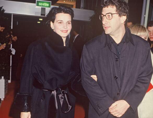 1992 : Juliette Binoche et un ami