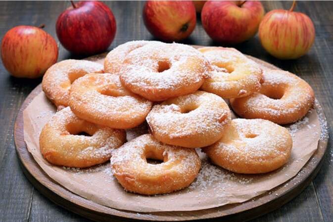 Beignets aux pommes healthy sans sucre et sans friture