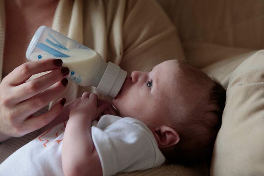 La décongélation du lait maternel