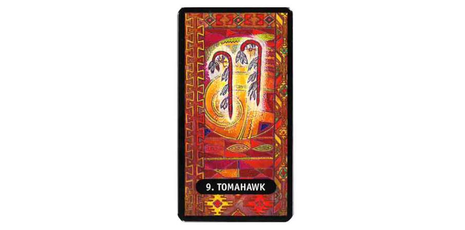 Tarot des chamans indiens : Tomahawk