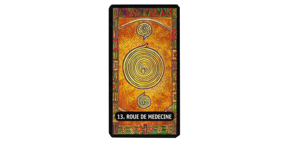 Tarot des chamans indiens : la roue de médecine