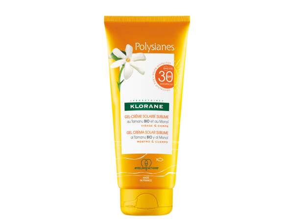 Crème solaire : un gel crème protecteur signé Klorane