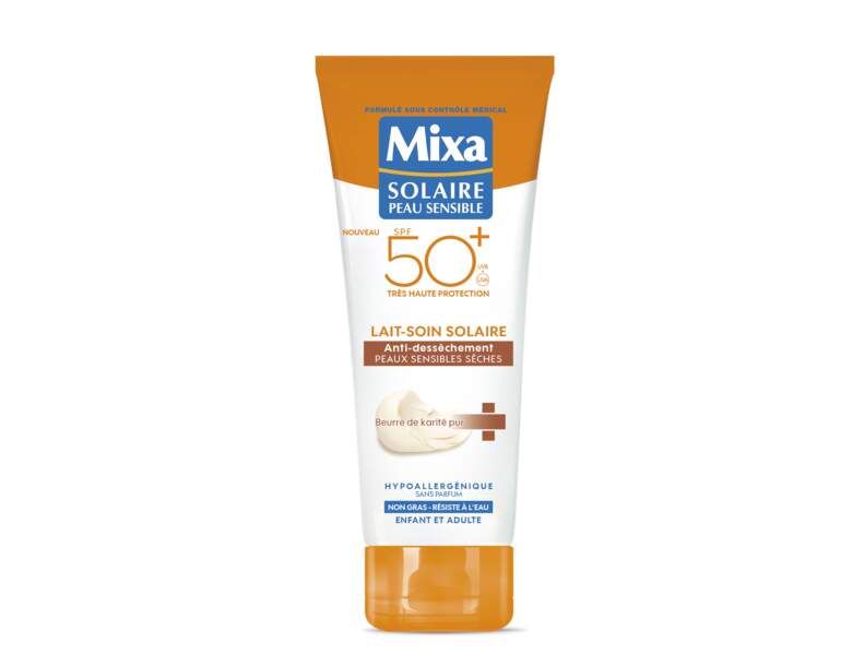 Crème solaire : la protection pour les peaux très sensibles de Mixa