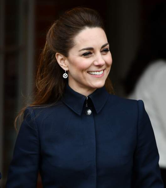 Pour mettre en valeur son sourire en toute discrétion, Kate Middleton est fidèle à l'embellisseur Clarins