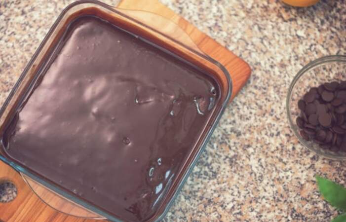 Gâteau façon terrine au chocolat et Petit-Beurre® sans cuisson