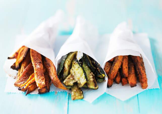 Carottes, courgettes : 8 légumes pour faire des frites version "healthy"