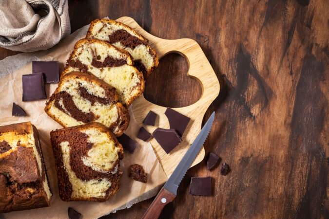 Gâteau marbré moelleux chocolat et vanille : la vraie recette de Cyril Lignac