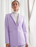 Blazer tendance : la veste lilas 