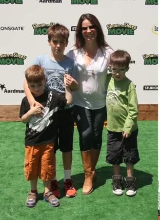 Holly Marie Combs et ses trois enfants en 2015