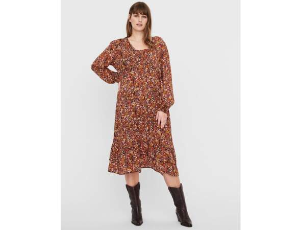 Mode ronde : la robe hippie chic