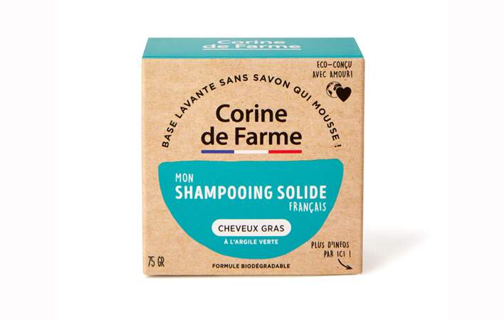 Un shampooing solide Corine de Farme