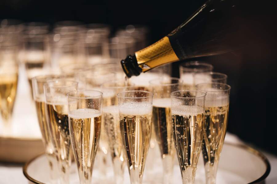 Les bulles du champagne