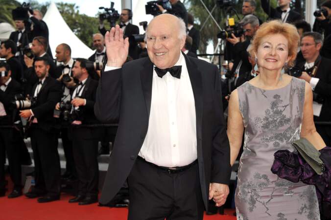 Michel Piccoli et sa femme Ludivine Clerc 
