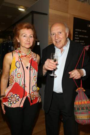 Michel Piccoli et sa femme Ludivine Clerc