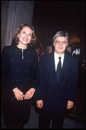 Guy Bedos et sa troisième épouse Joëlle Bercot (1993)