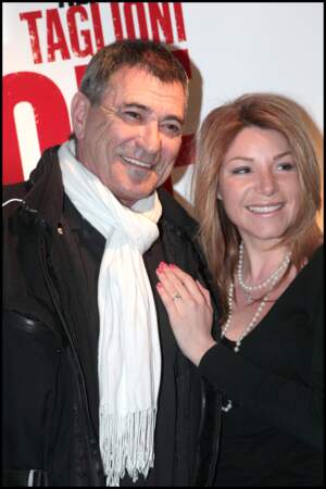 Jean-Marie Bigard et Lola Marois à l'avant-première du film 'La proie' en 2011.