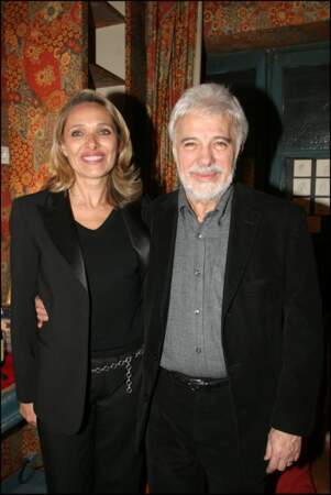 Guy Bedos et sa troisième épouse Joëlle Bercot (2004)