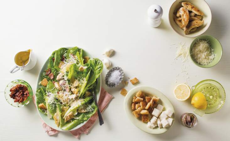 "Tous en cuisine" : la recette de la salade César de Cyril Lignac