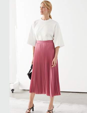 Mode 50 ans et plus : Une jupe plissée