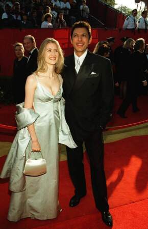 Laura Dern et Jeff Goldblum à la 68e cérémonie des Oscars en 1996
