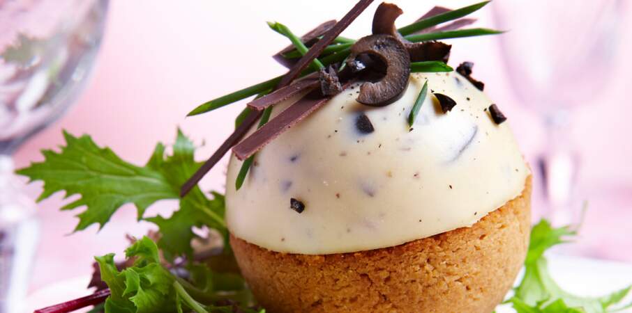 Cheesecake aux anchois