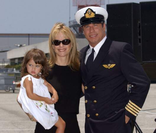 John Travolta, Kelly Preston et leur fille Ella Blue Travolta