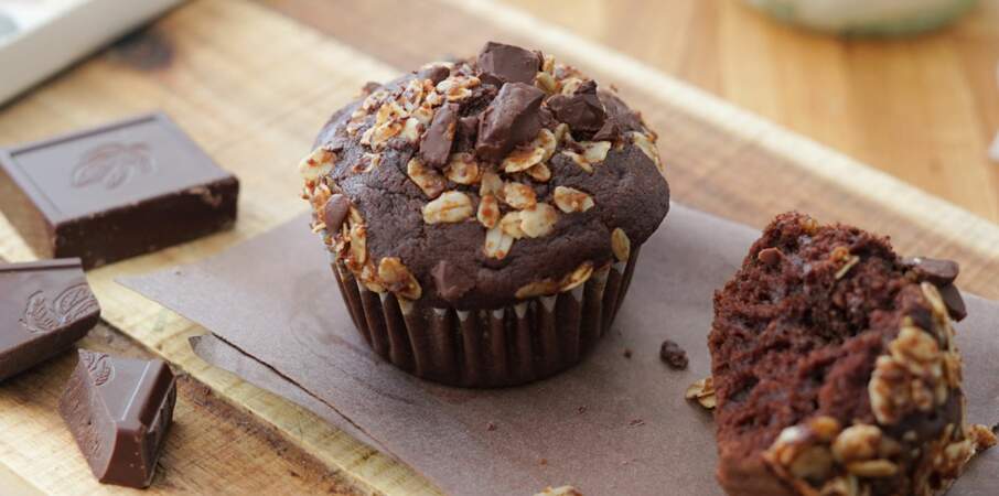Muffins chocolat-coco