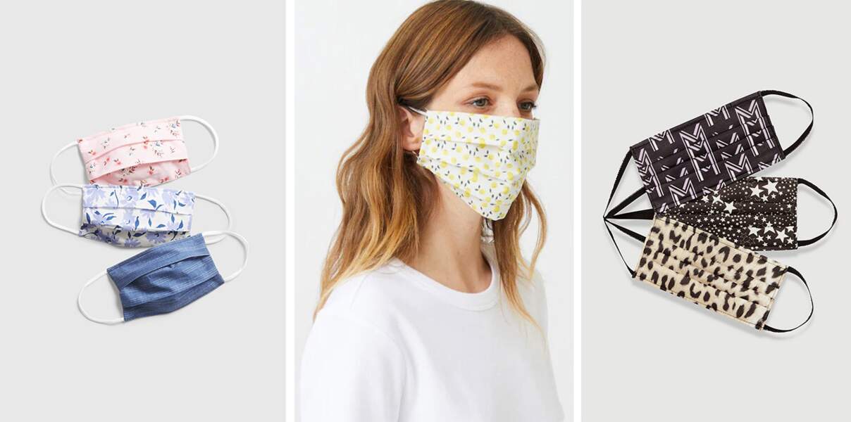 Masque en tissu : 15 jolis modèles pour rester stylée