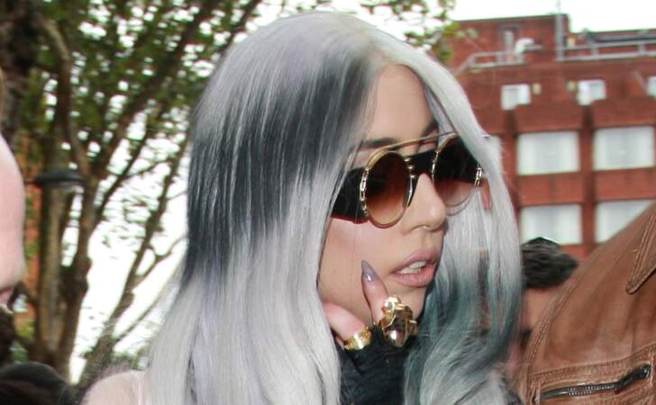 Argent coloré (dégradé) comme Lady Gaga