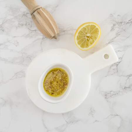 Vinaigrette à l'huile d'olive et citron