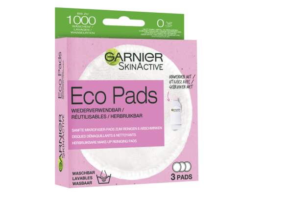 Eco-Pads Réutilisables de Garnier,