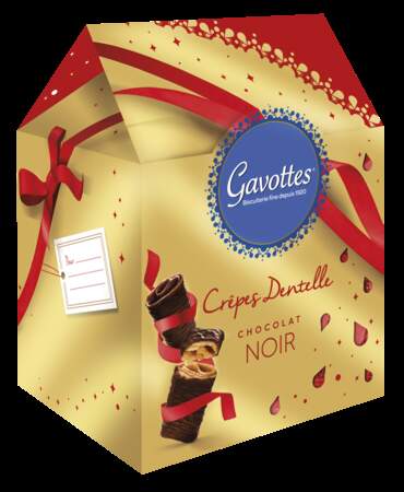 Crêpes dentelle Gavottes Chocolat Lait - Boite métal Rétro 180g