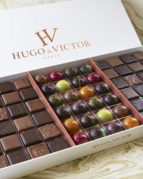 Des millions de chocolat chaud ensemble cadeau & FRAISE Hugh Bleu Tasse Cadeau Idéal Set
