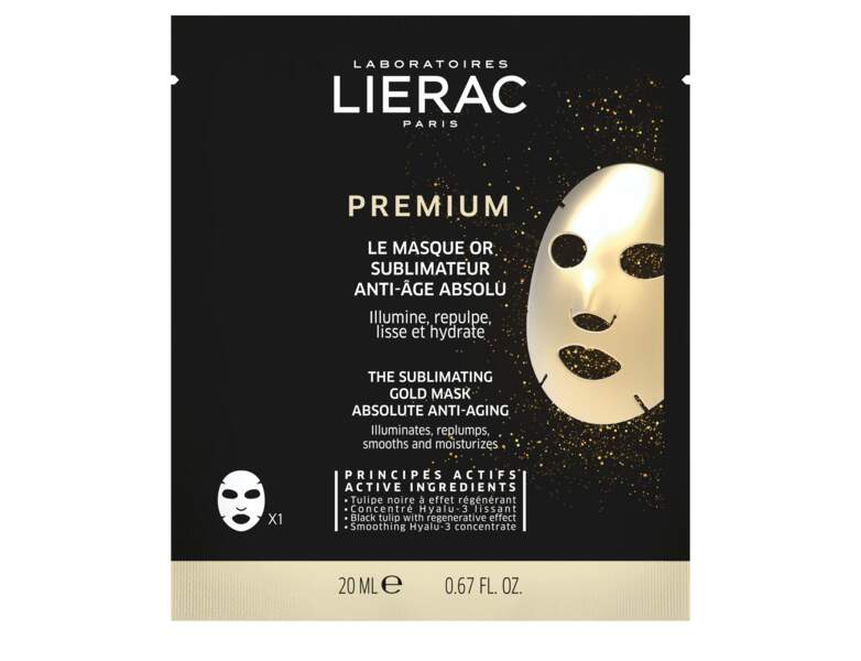Le Masque Or Sublimateur anti-âge absolu, Premium de Lierac