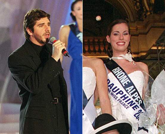 Ariane Quatrefages, Miss Rhône-Alpes 2000, et Patrick Fiori