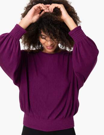 Violet : le pull ample