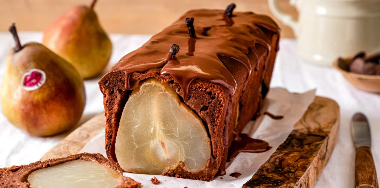 Cake chocolat, fève tonka et poires Sweet Sensation®