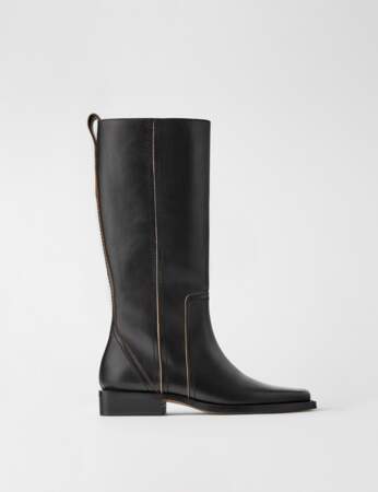 Botte cavalière femme zara hot sale