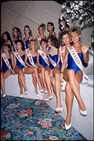  ... comme celui de Miss Europe 1987, le 22 avril 1987.